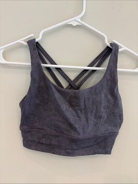 Everyday Strappy Back Sports Bra - Charcoal